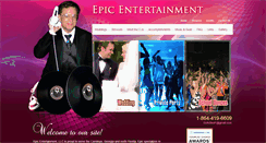 Desktop Screenshot of epicentertainmentdj.com